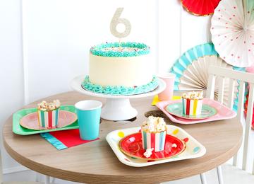 Hip Hip Hooray Dessert Plates