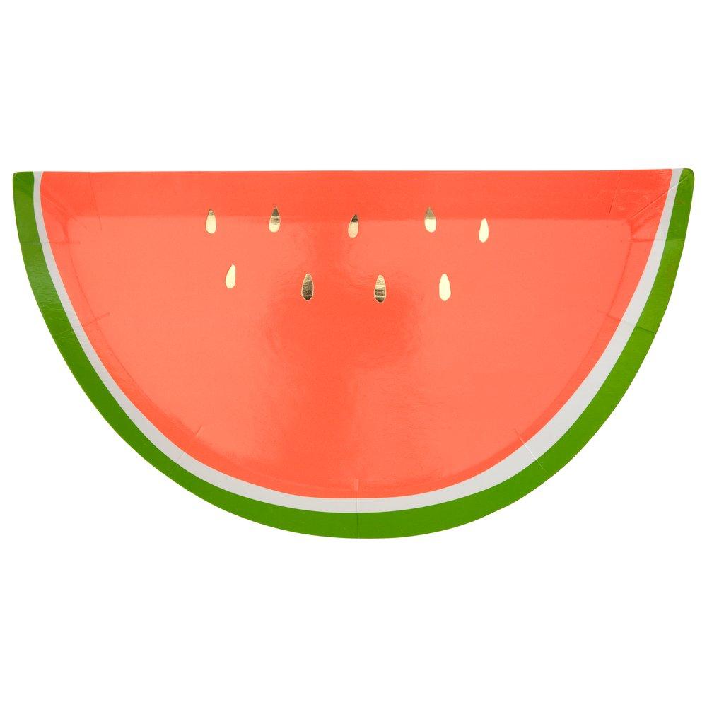Watermelon Dessert Plates