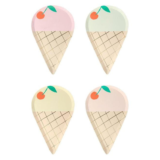 Ice Cream Dessert Plates