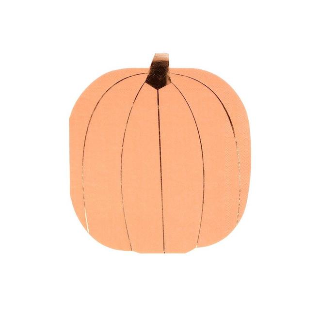 Pastel Pumpkin Dinner Napkins