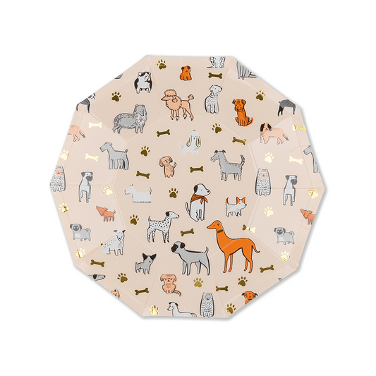 Bow Wow Dessert Plates