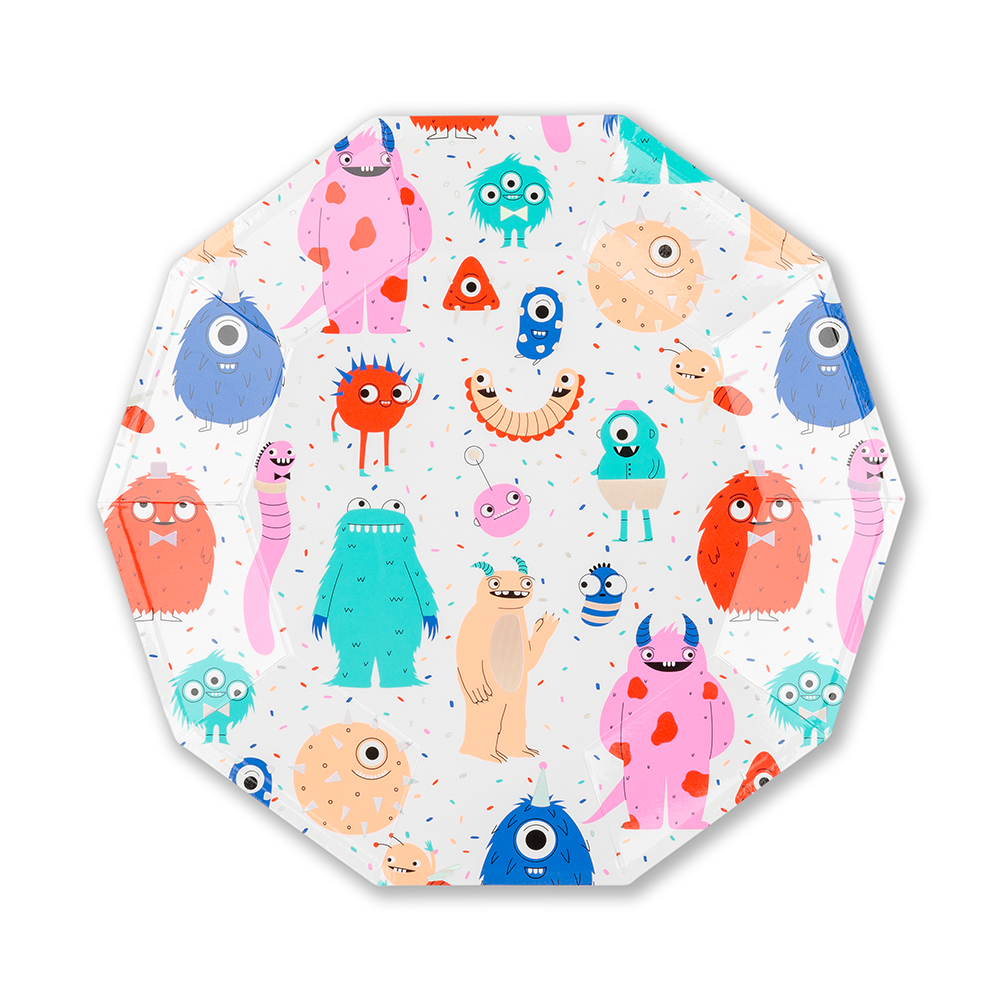 Little Monsters Dinner Plates