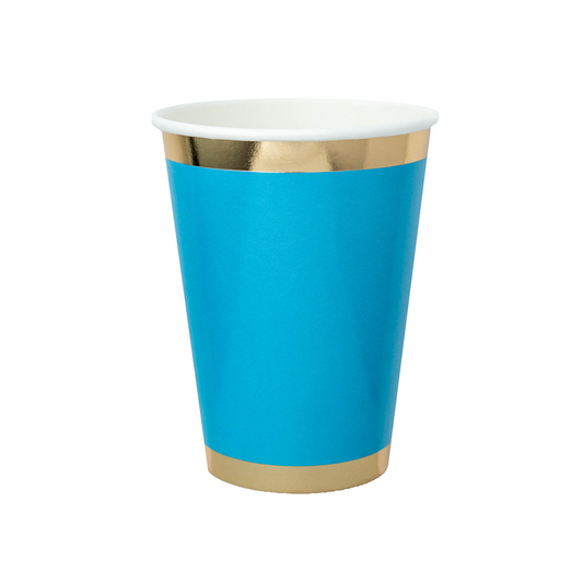 Posh Blue My Mind 12 oz Cups