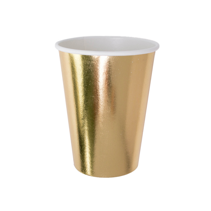 Posh Gold To Go 12 oz Cups