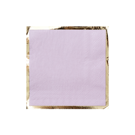 Posh Lilac You Lots Cocktail Napkins