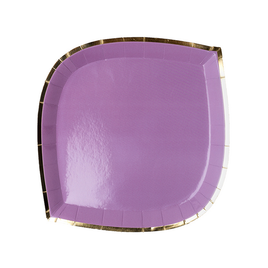 Posh Lilac You Lots Dessert Plates