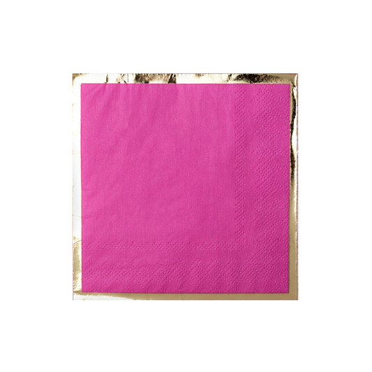 Posh Pinky Pie Cocktail Napkins