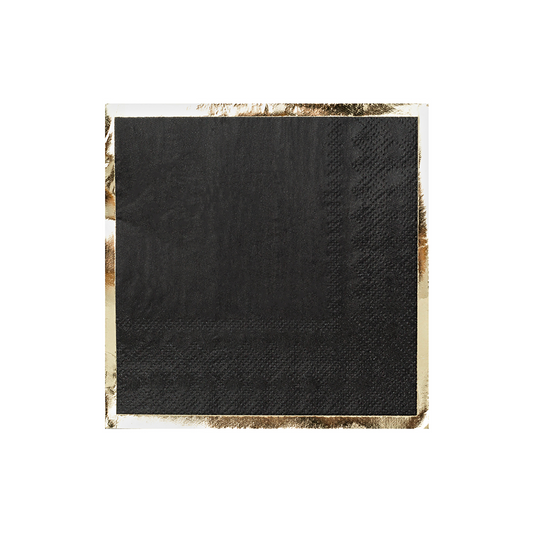 Posh Noir Cocktail Napkins