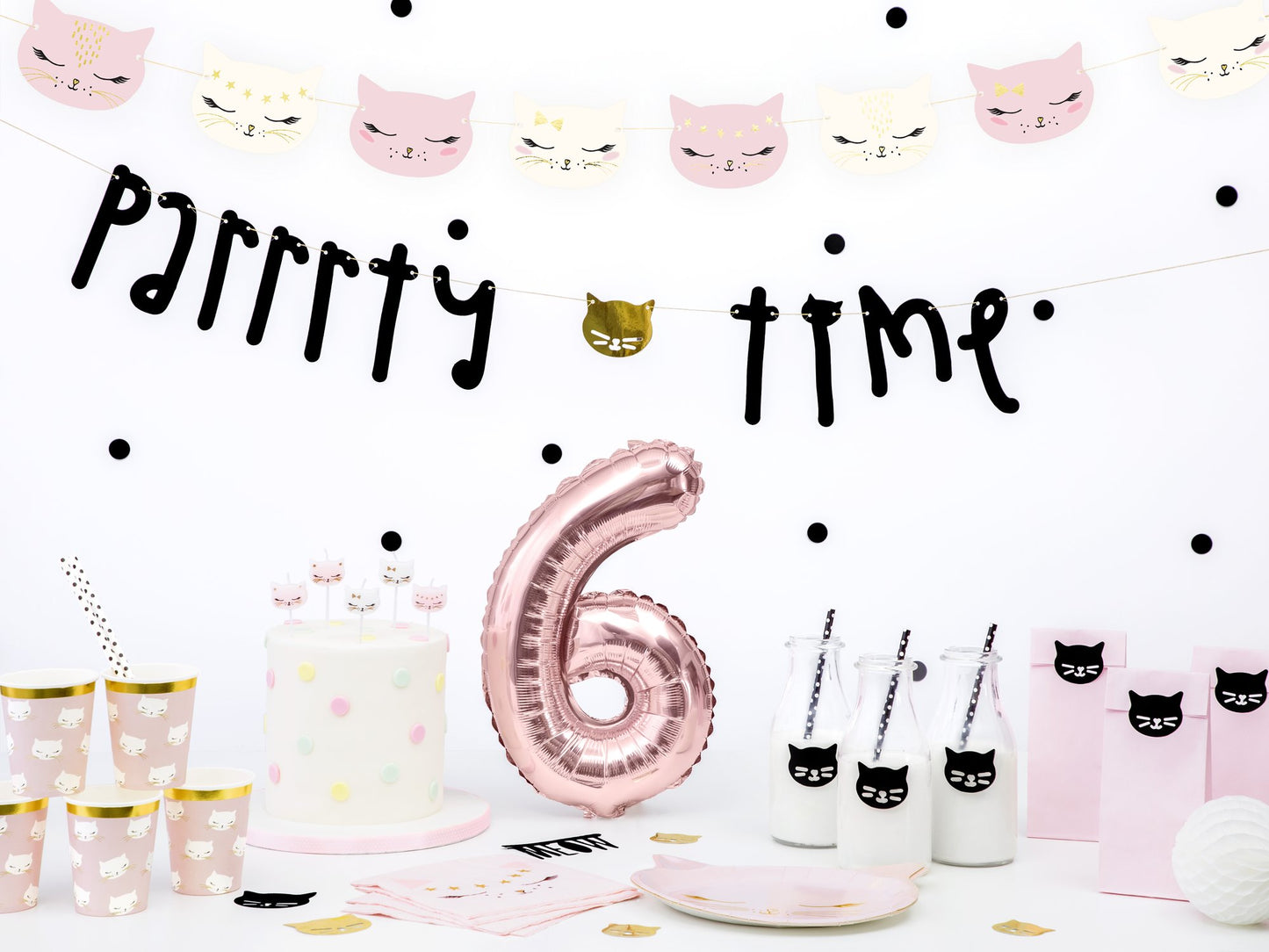 Pink Cat Cups
