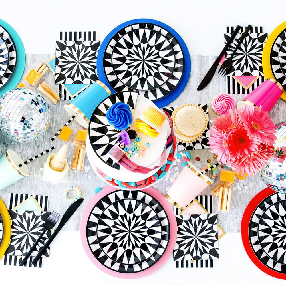 Kaleidoscope Dinner Plates