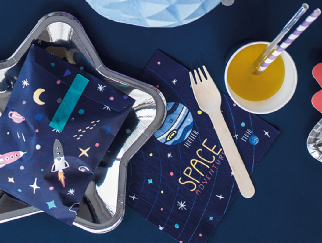 Space Adventure Party Napkins