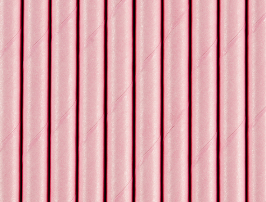 Hot Pink Paper Straws