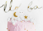 GLITTER STARS & HAPPY CLOUDS CANDLES