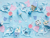 Narwhal Dessert Plates