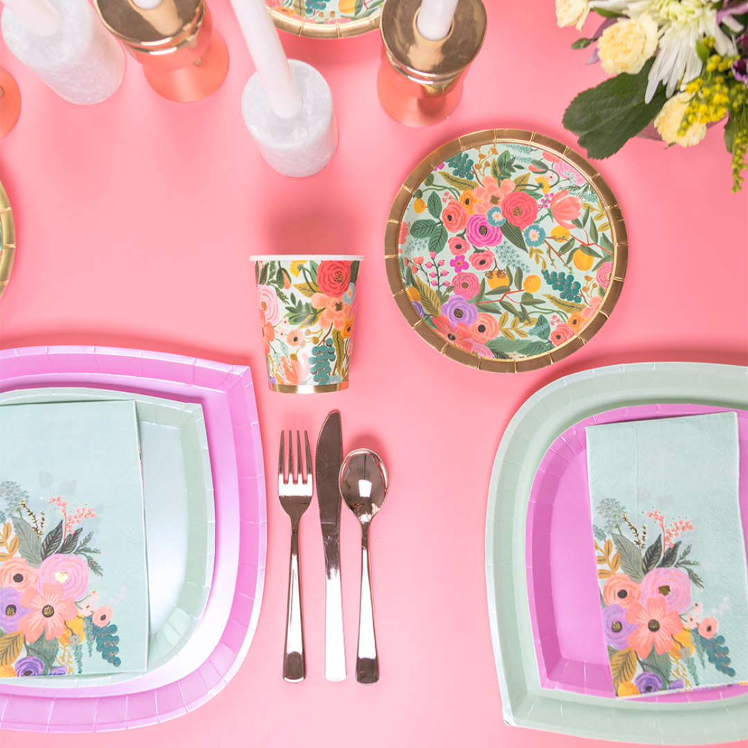 Posh PinkAholic Dinner Plates