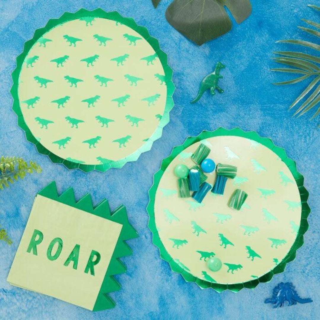 Dinosaur Dinner Plates