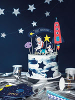 OUTER SPACE CAKE TOPPERS
