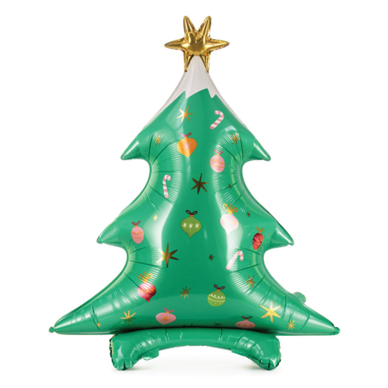 STANDING CHRISTMAS TREE BALLOON 37IN